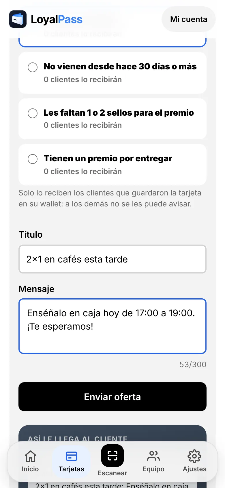 Ofertas